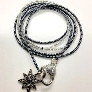 42 inch long seed bead bracelet